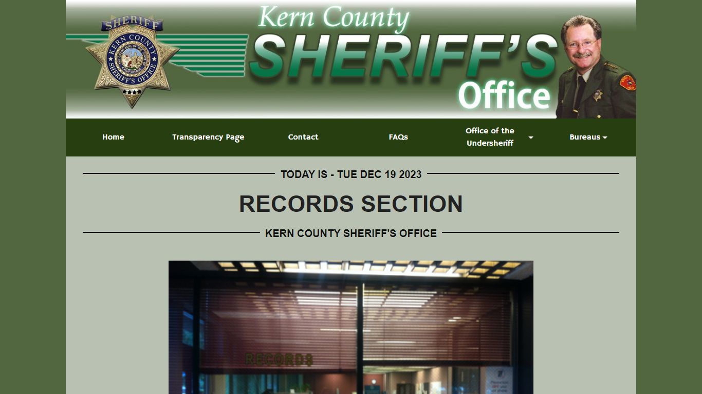 Records Section | KCSO